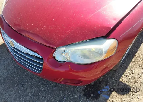 2004 Chrysler Sebring Gtc из США, поврежденный, VIN 1C3EL75R44N360396